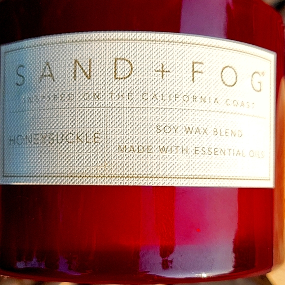 NEW Sand + Fog Two-Wick Honeysuckle Candle - Picture 3 of 16